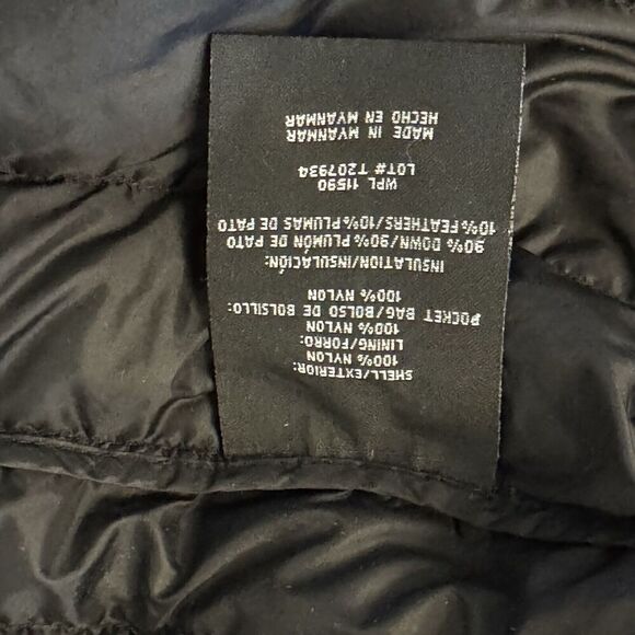 Heatkeeper black puffer packable zip front detachable hooded Parka Size XL - Picture 8 of 10